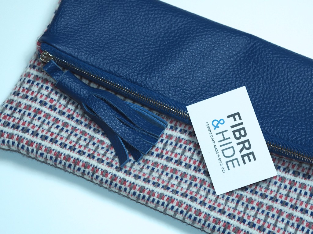 Fibre & Hide Clutch - by lauren jane