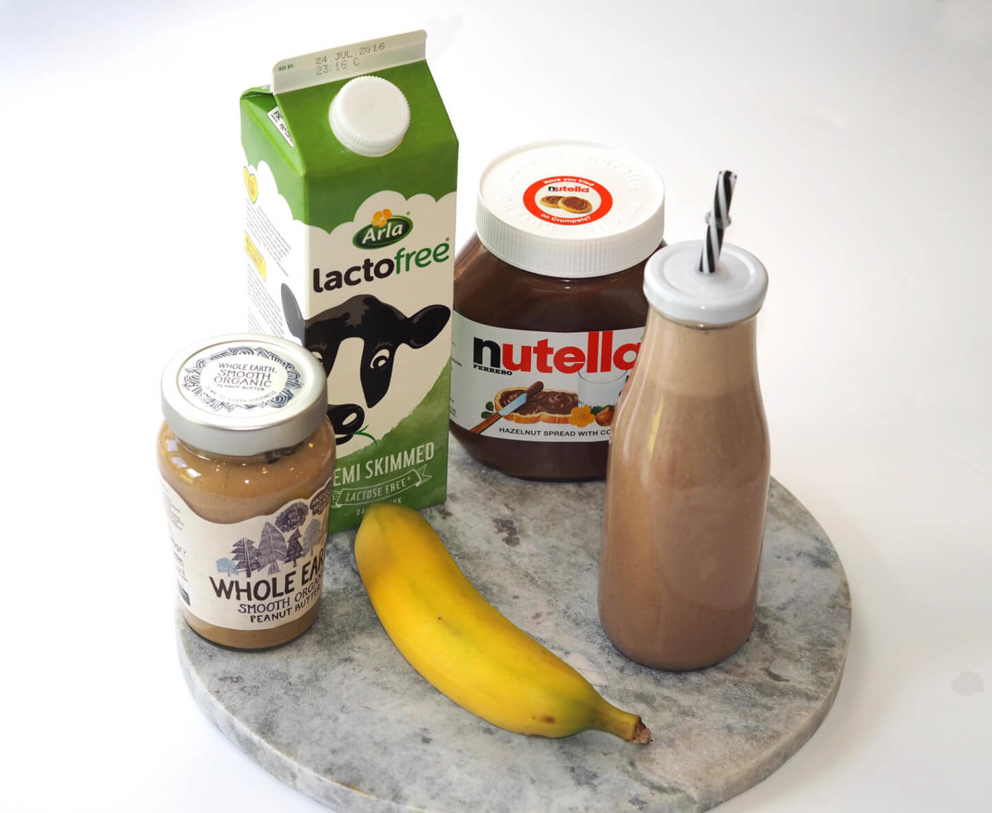 Arla Choose Goodness: PB & Choc Smoothie