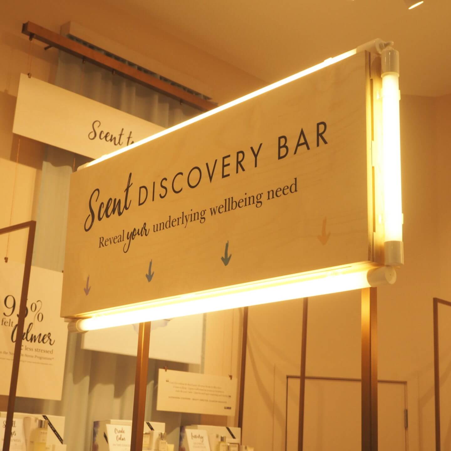 Neom Scent Discovery Bar Leeds Store