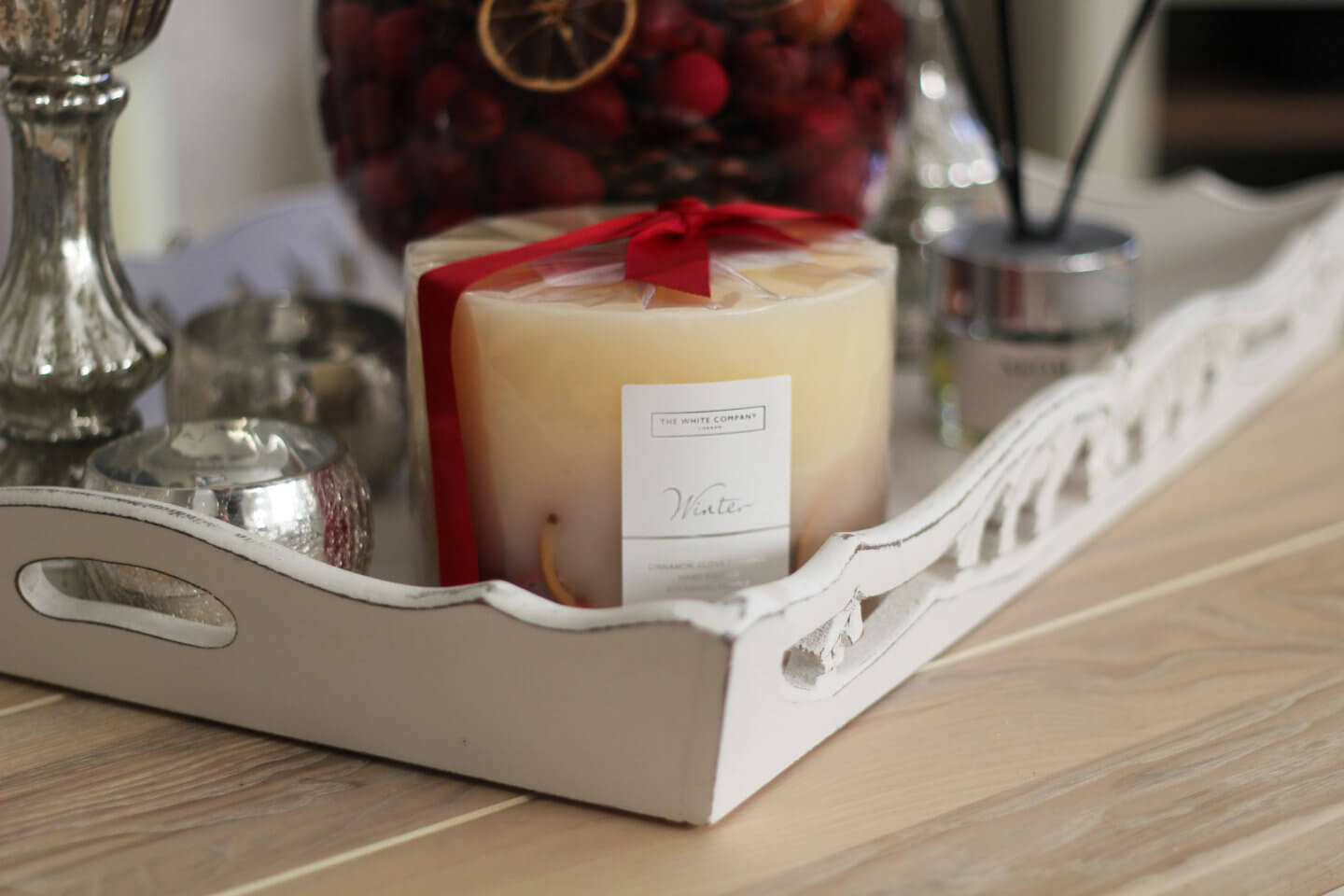 Winter Candle The White Company